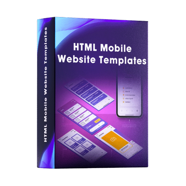 HTML Mobile Website Templates